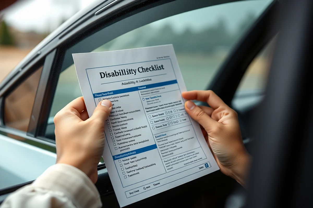 disability accessibility checklist — Disability Accessibility Checklist (step by step)