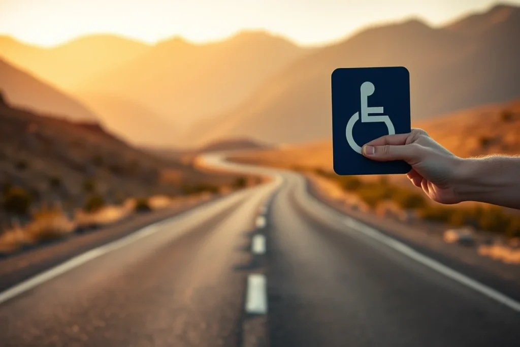 Handicap Accessible Door Sign