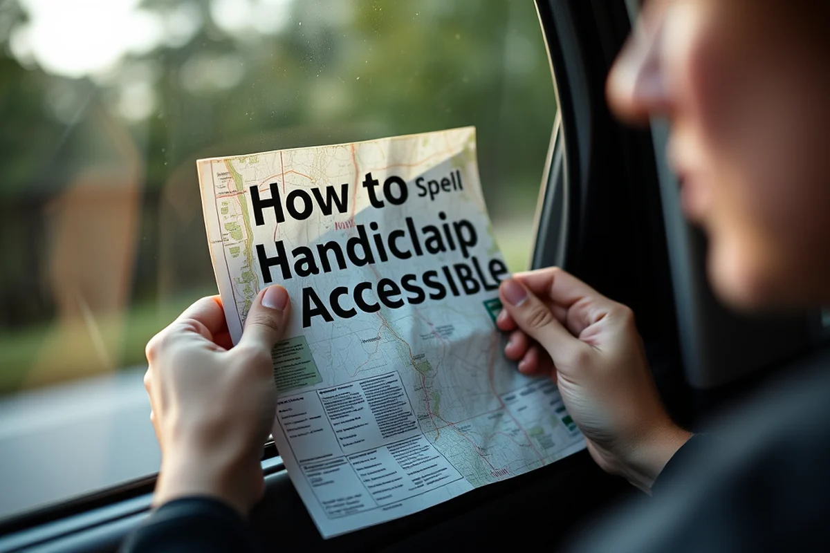 how to spell handicap accessible — How To Spell Handicap Accessible (step by step)