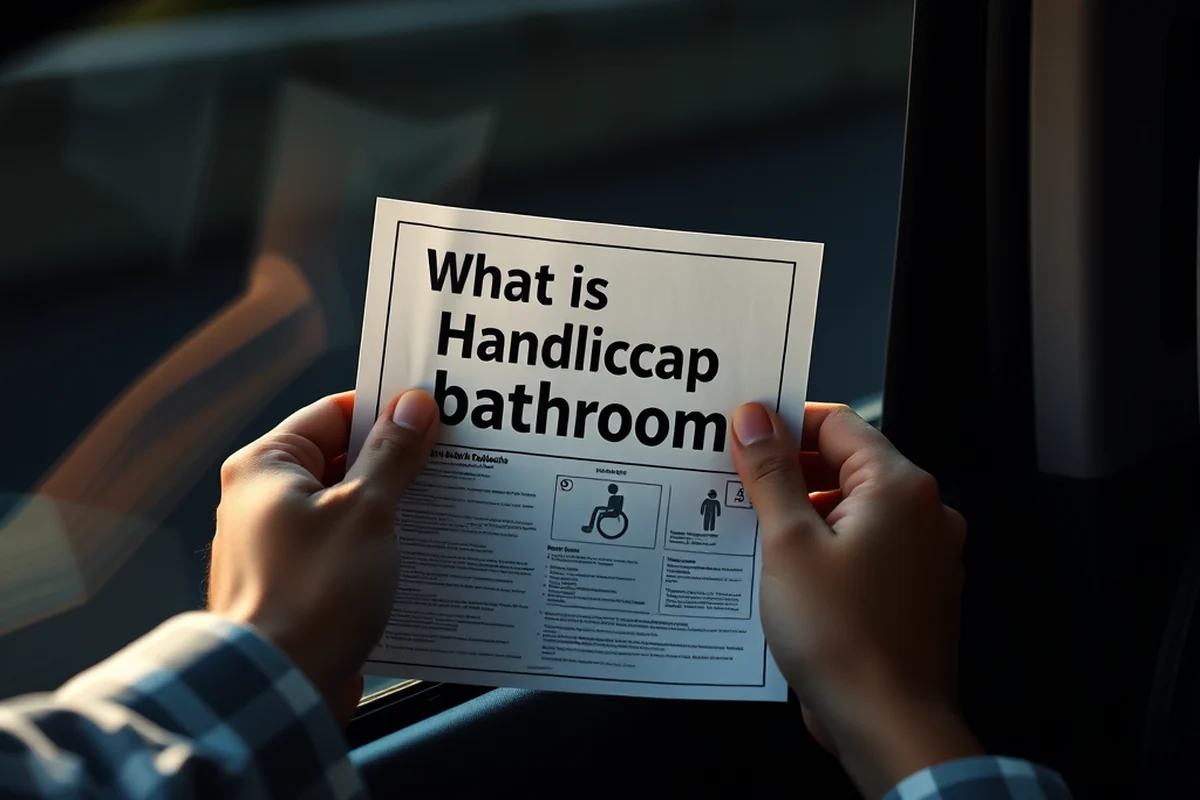 what is handicap accessible bathroom — What Is Handicap Accessible Bathroom (step by step)