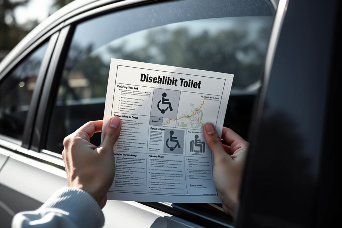 disabled accessible toilet — Disabled Accessible Toilet (step by step)