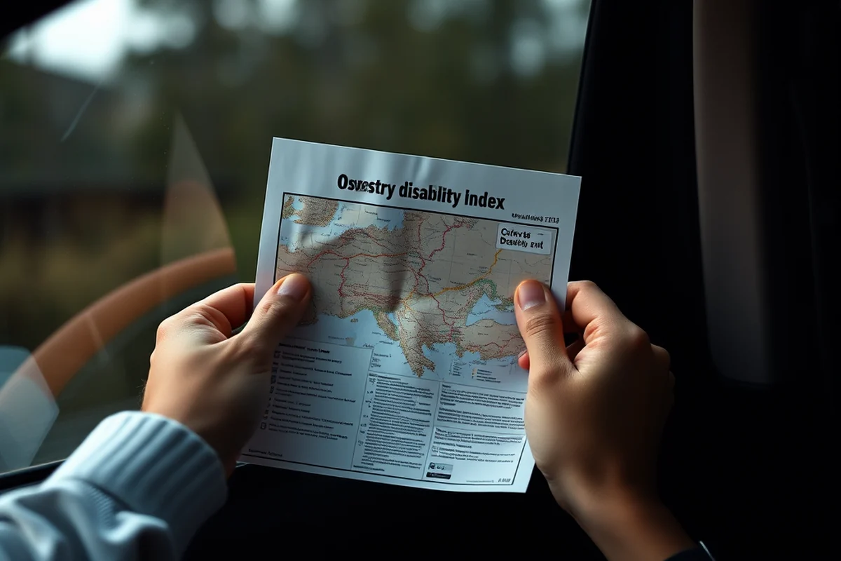 oswestry disability index — Oswestry Disability Index (step by step)