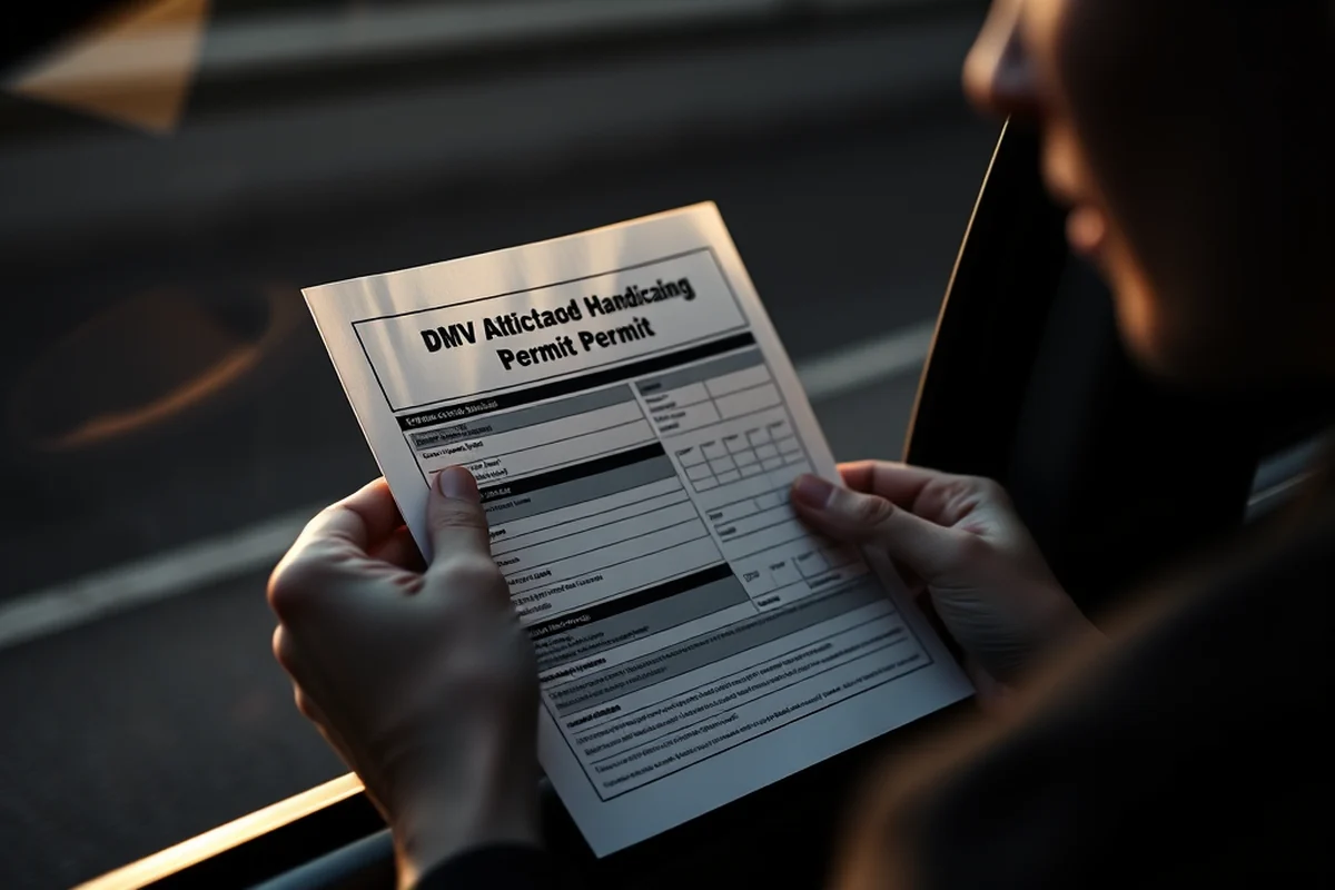 dmv handicapped parking permit form — Dmv Handicapped Parking Permit Form (step by step)