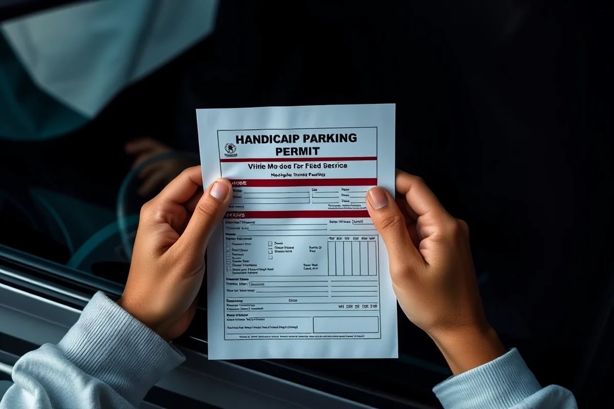 handicap parking permit form — Handicap Parking Permit Form (step by step)