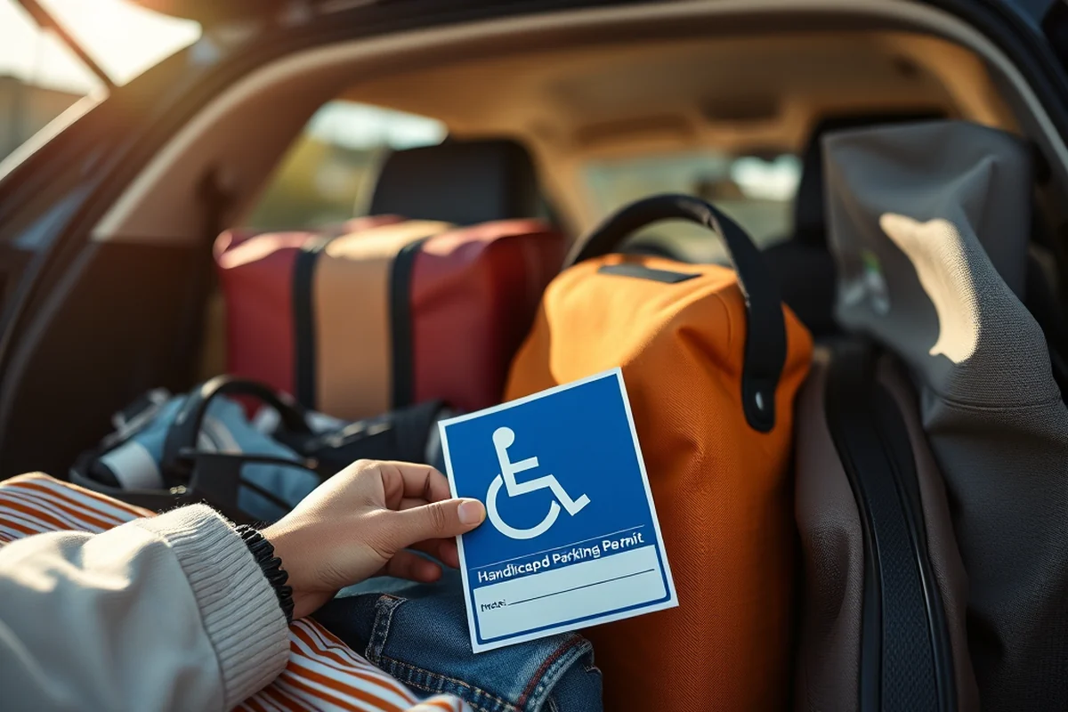 handicapped parking permit — Handicapped Parking Permit (step by step)