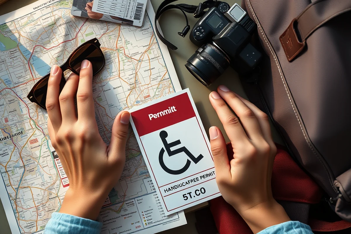 handicapped parking permit — Handicapped Parking Permit (the finished result)